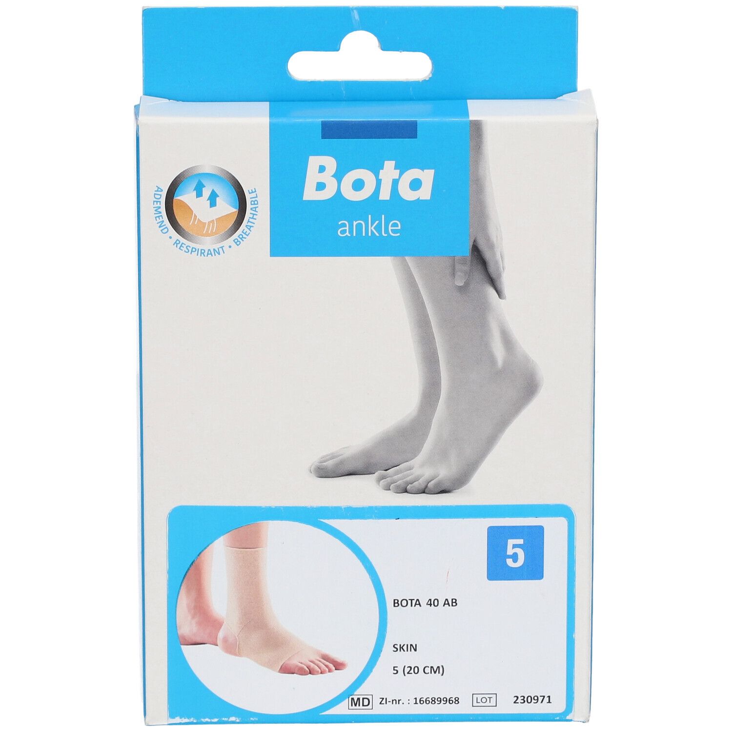 Bota 40 Enkel AB Skin Maat 5