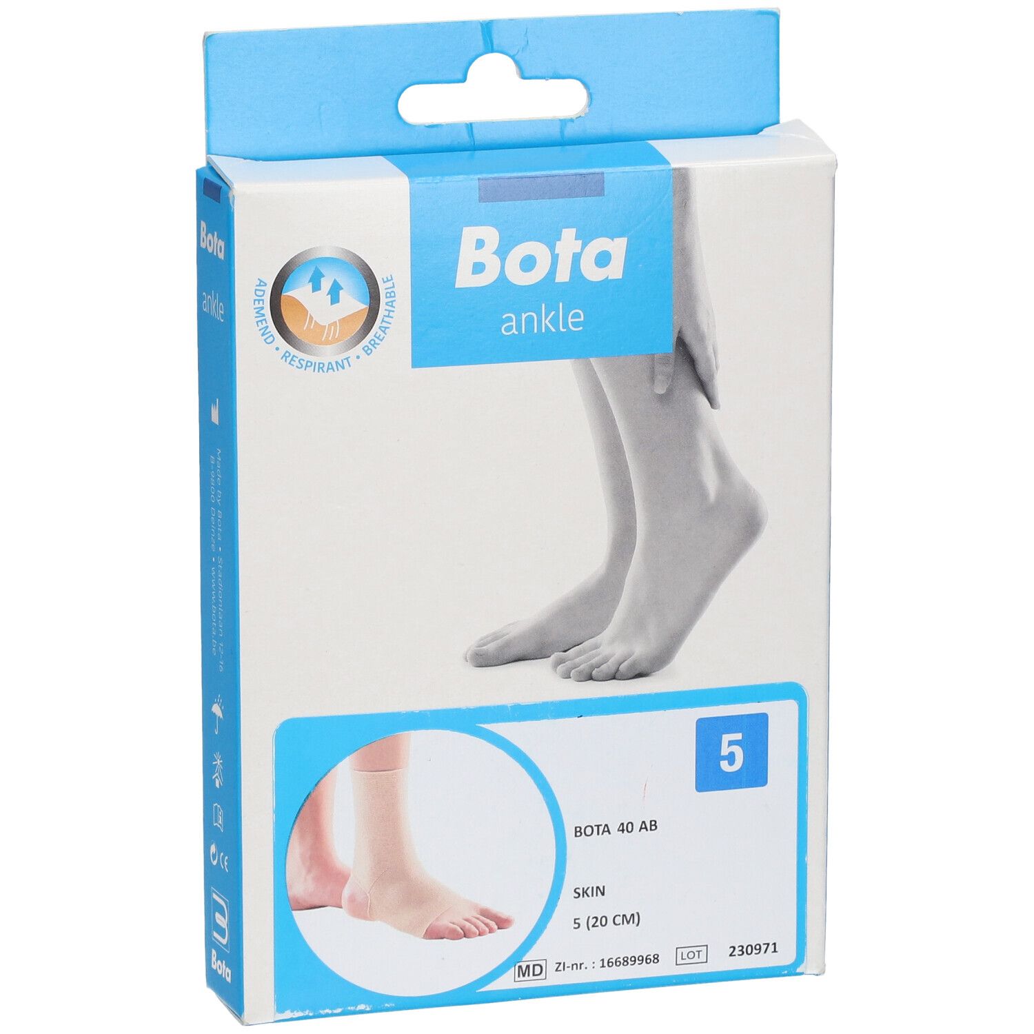 Bota 40 Enkel AB Skin Maat 5