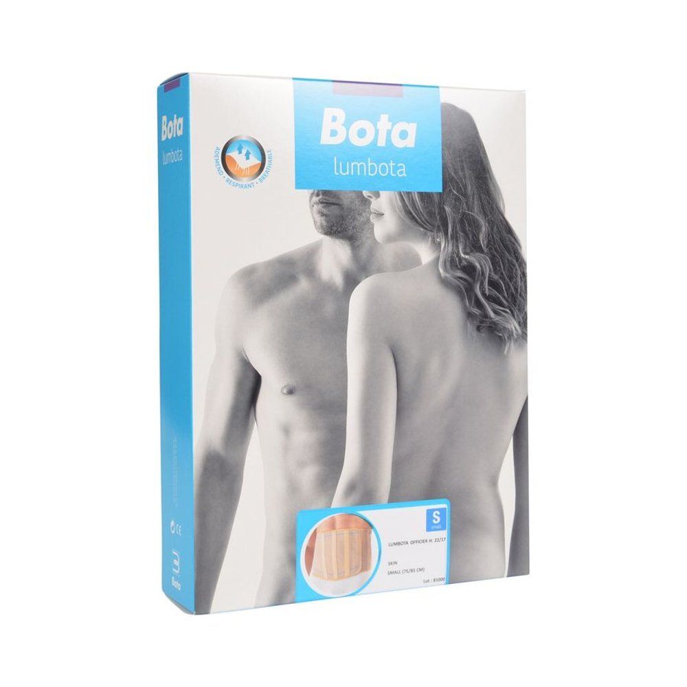 Emballage du produit. Inscription "Bota lumbota". Image d'un homme et d'une femme. Taille S.