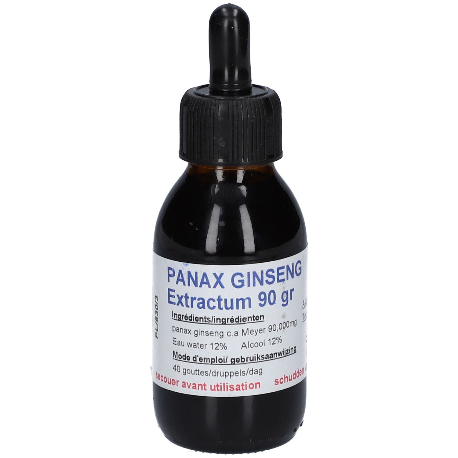 Asien Panax Ginseng Extra Druppels