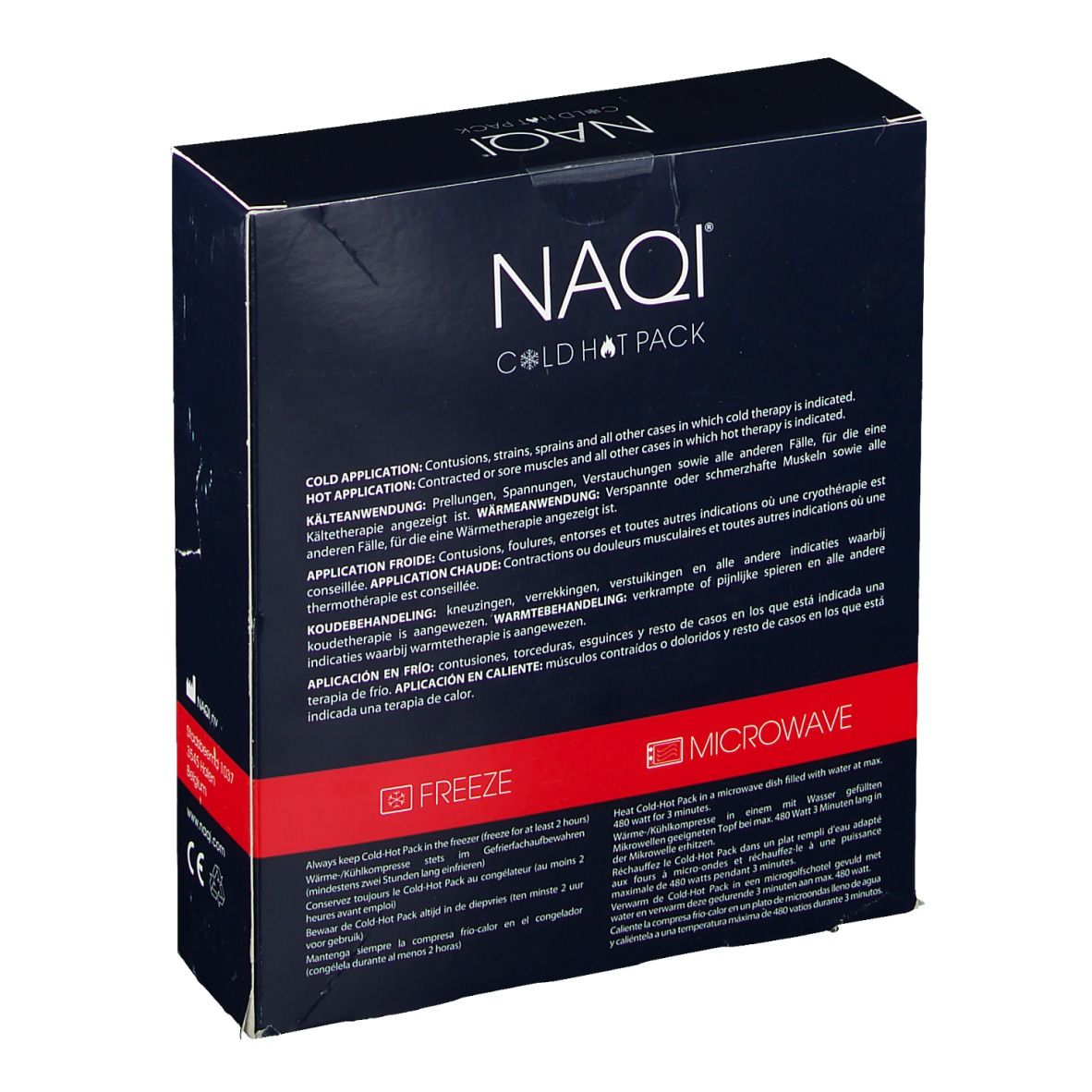 NAQI® Cold-Hot Pack 13cm x 27cm