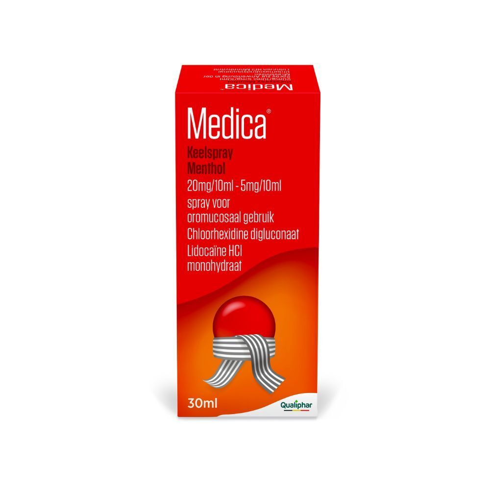 Medica Keelspray Menthol Keelpijn