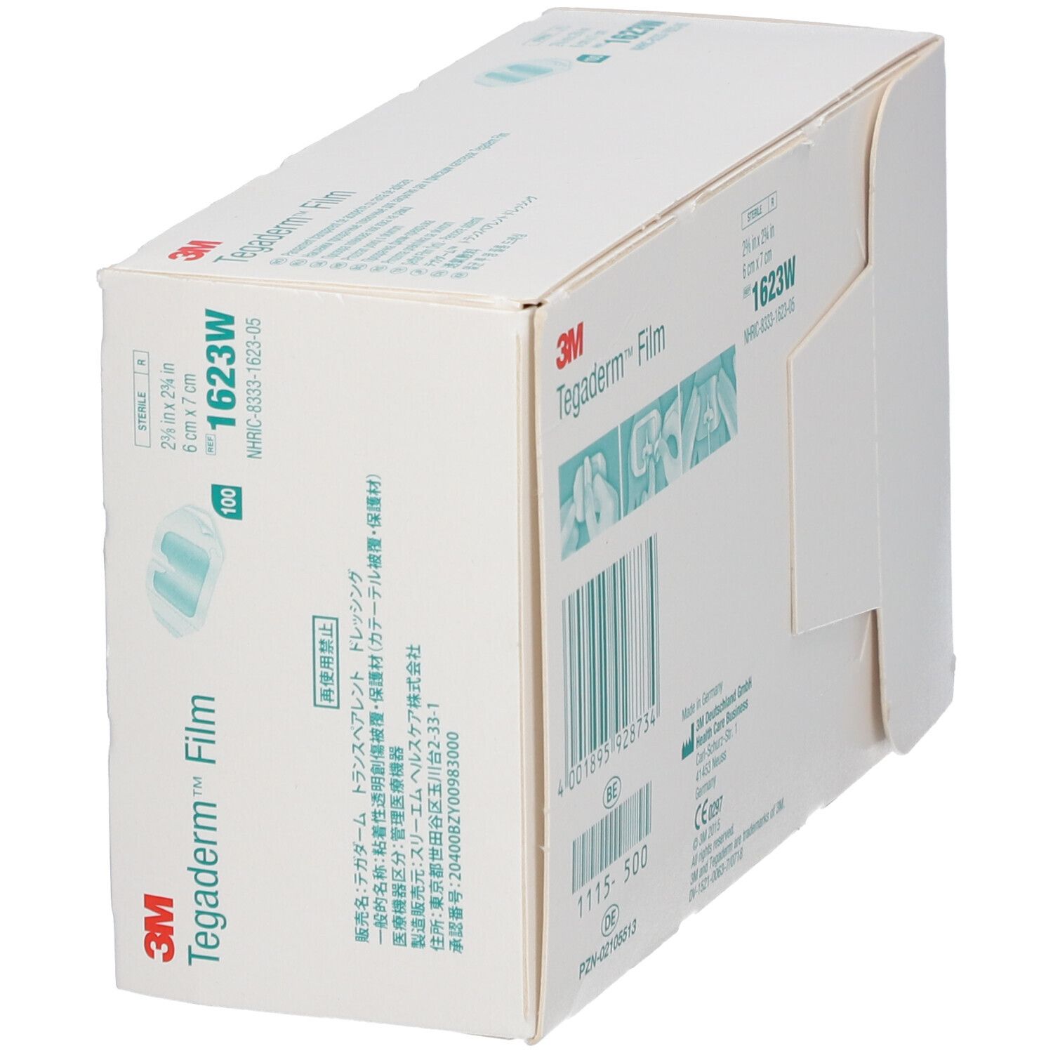 3M Tegaderm I.V. - Transparant Filmverband 6cm x 7cm 1623W