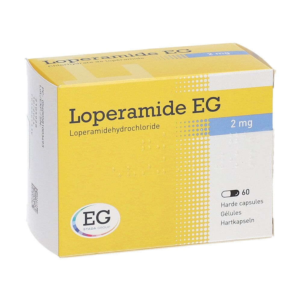 Loperamide EG 2 mg | Anti-Diarrhéique à Action Rapide