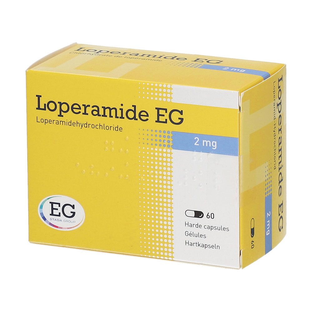 Loperamide EG 2 mg | Snelwerkend Middel tegen Diarree