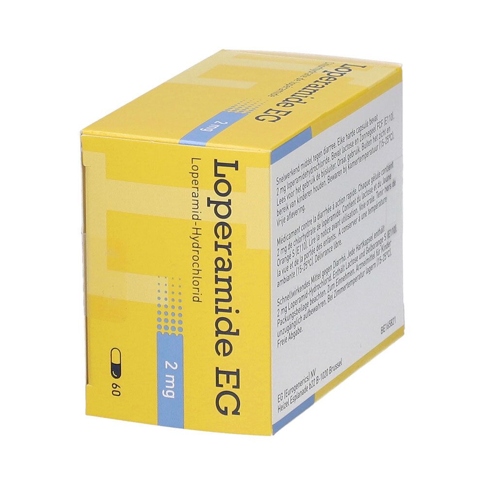 Loperamide EG 2 mg | Snelwerkend Middel tegen Diarree