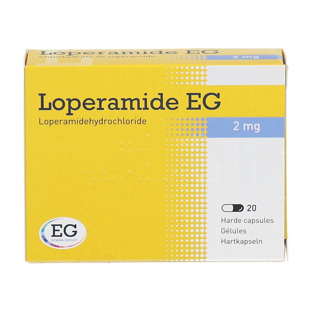 Loperamide EG 2 mg | Anti-Diarrhéique à Action Rapide