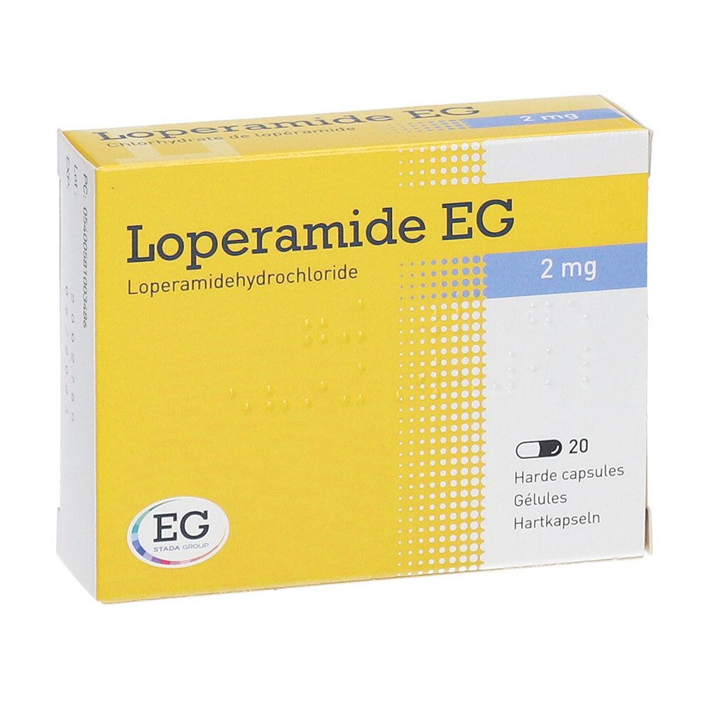 Loperamide EG 2 mg | Snelwerkend Middel tegen Diarree