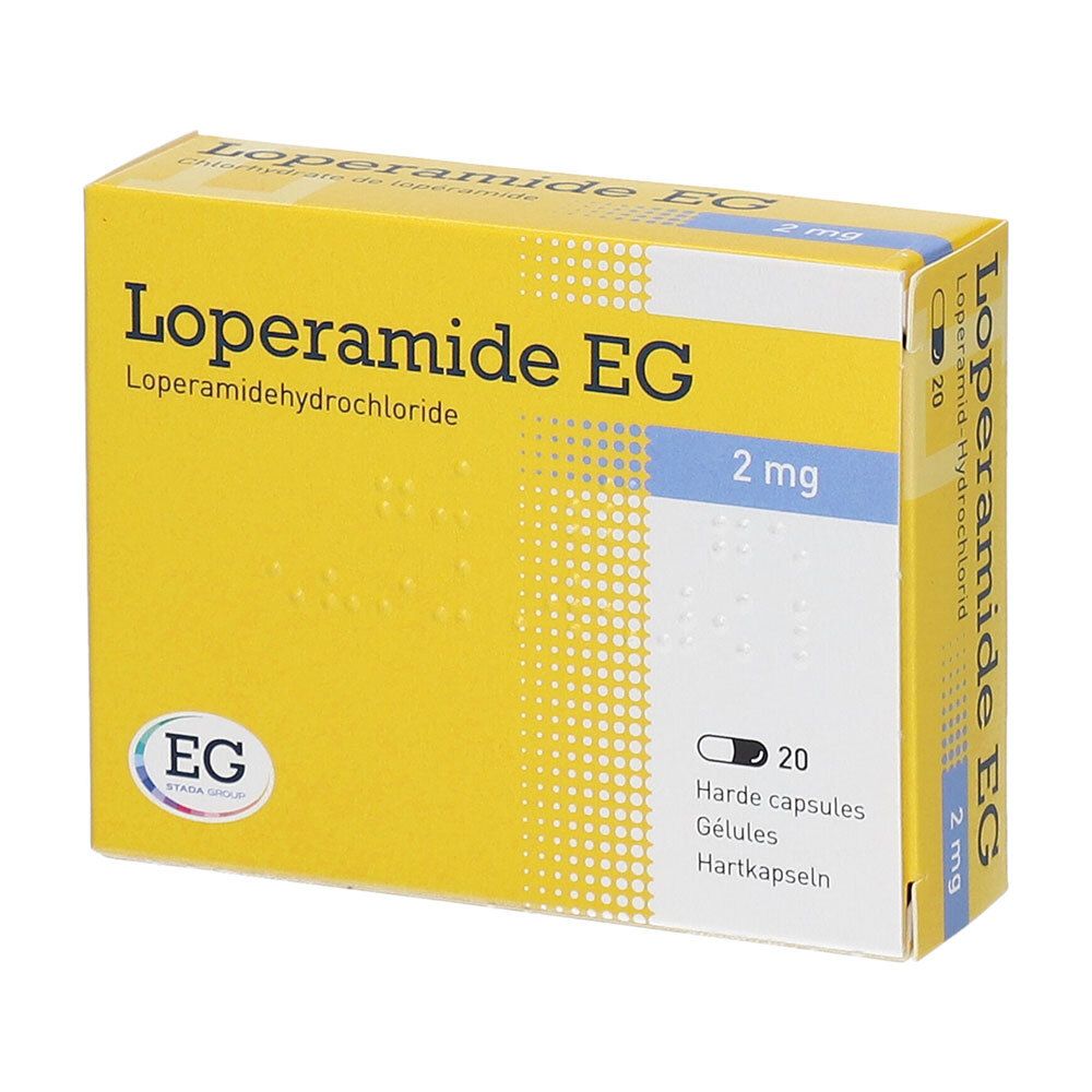 Loperamide EG 2 mg | Snelwerkend Middel tegen Diarree