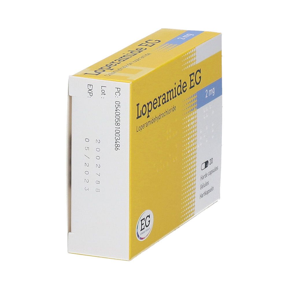 Loperamide EG 2 mg | Anti-Diarrhéique à Action Rapide