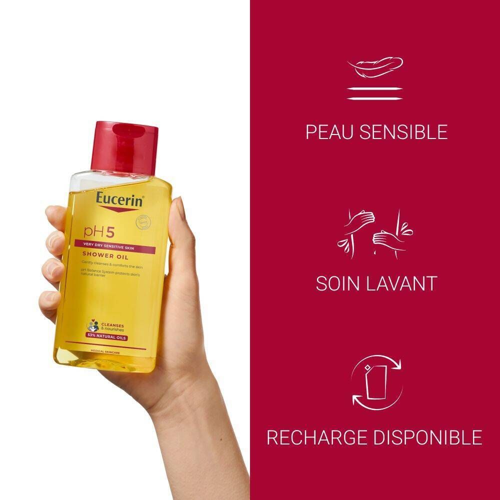 Eucerin pH5 Huile de Douche Peau Sèche et Sensible