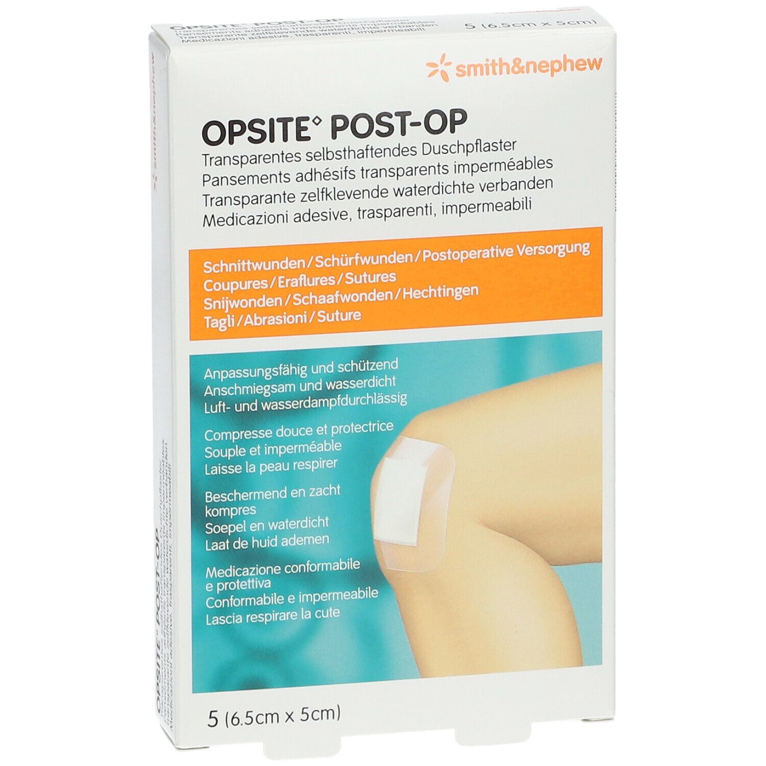 Opsite Post-Op 6.5 x 5cm 66030313