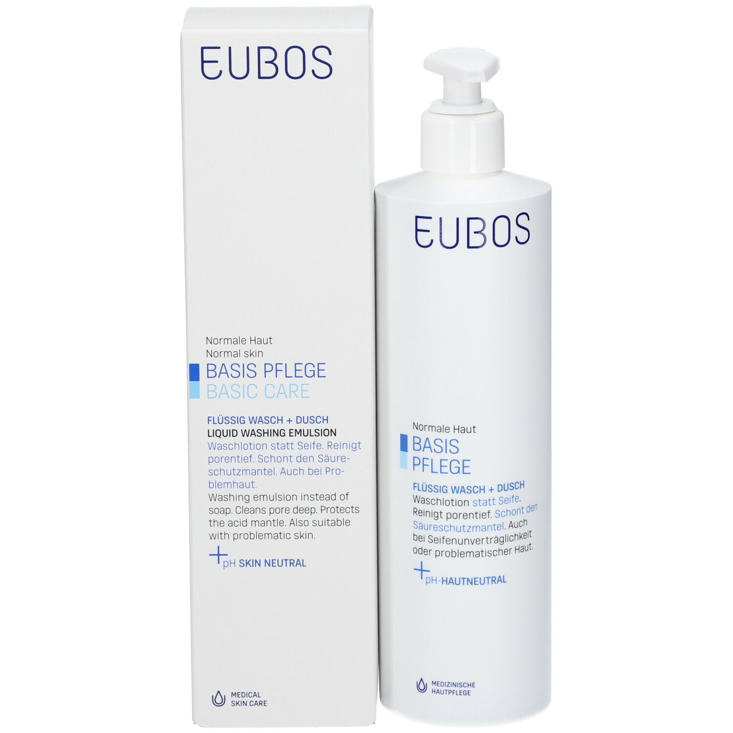 EUBOS Gel Lavant Liquide (Bleu)