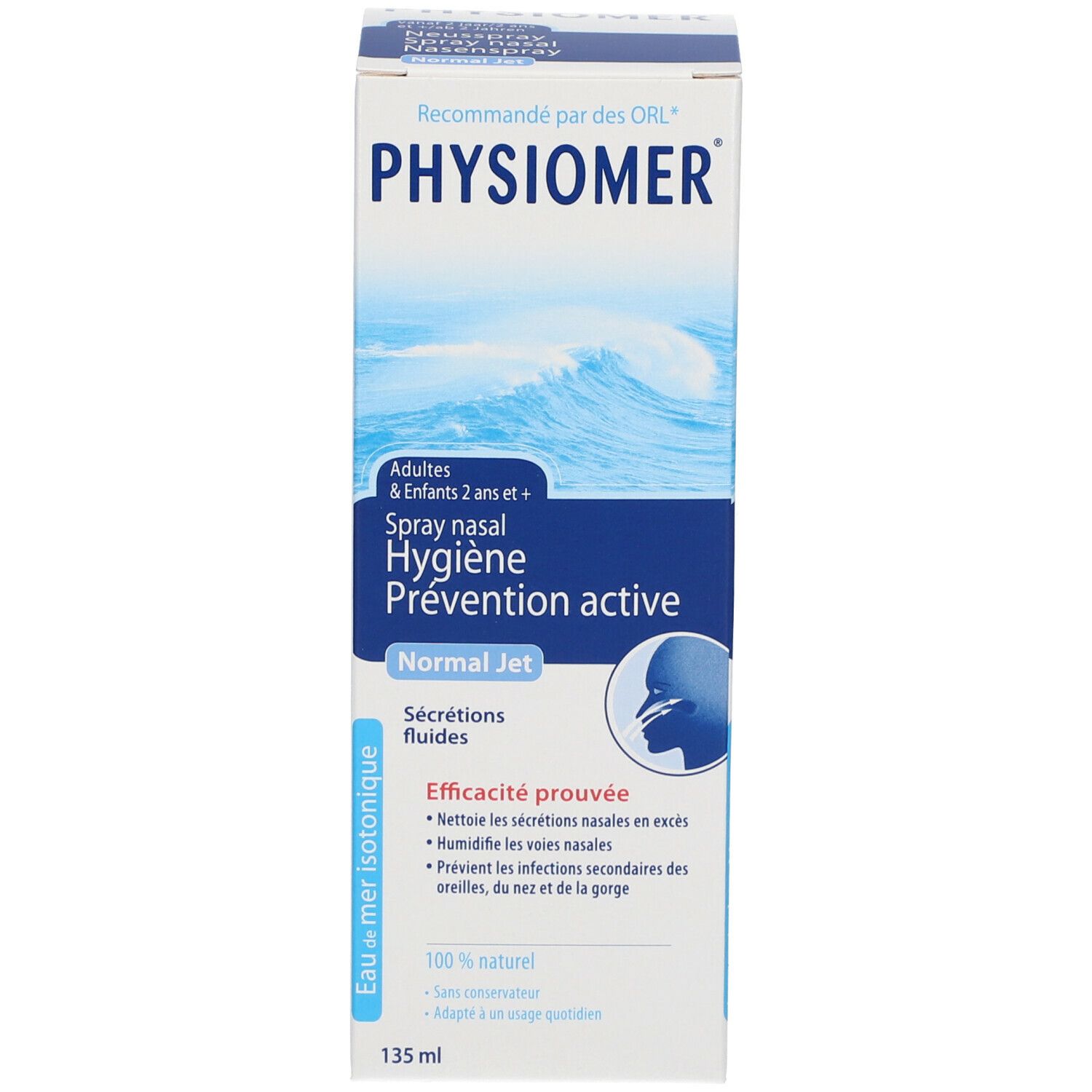 Physiomer® Normal Jet Spray Nasal