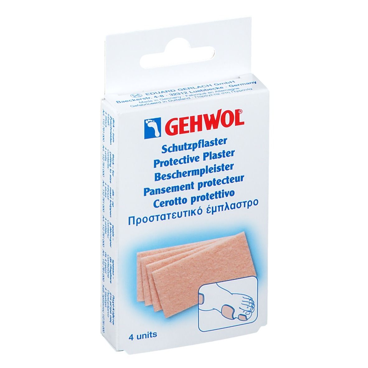 Gehwol Plâtre de Protection Gros