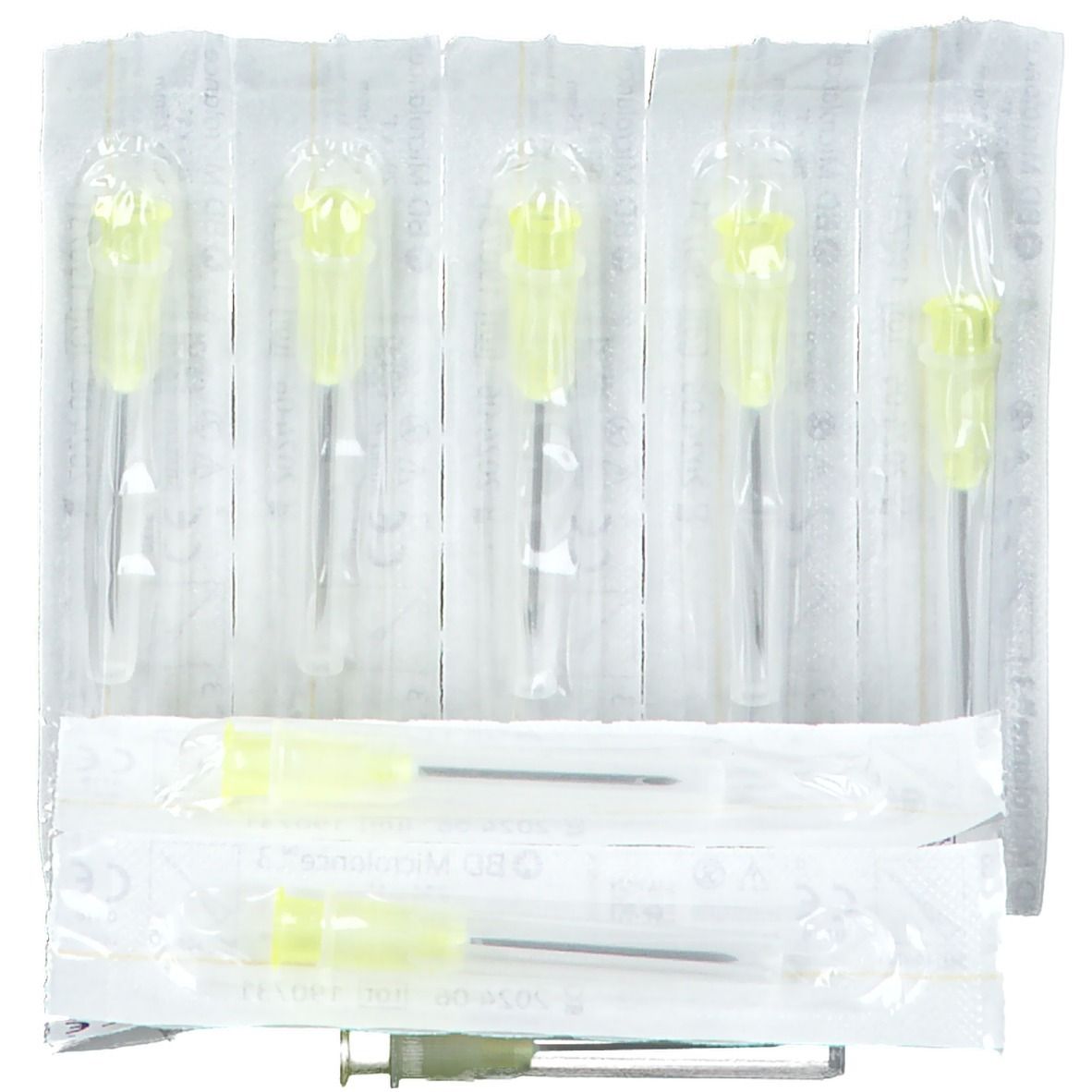 BD Microlance 3 Épingle 20G 1 IV 0.9x25 mm Jaune