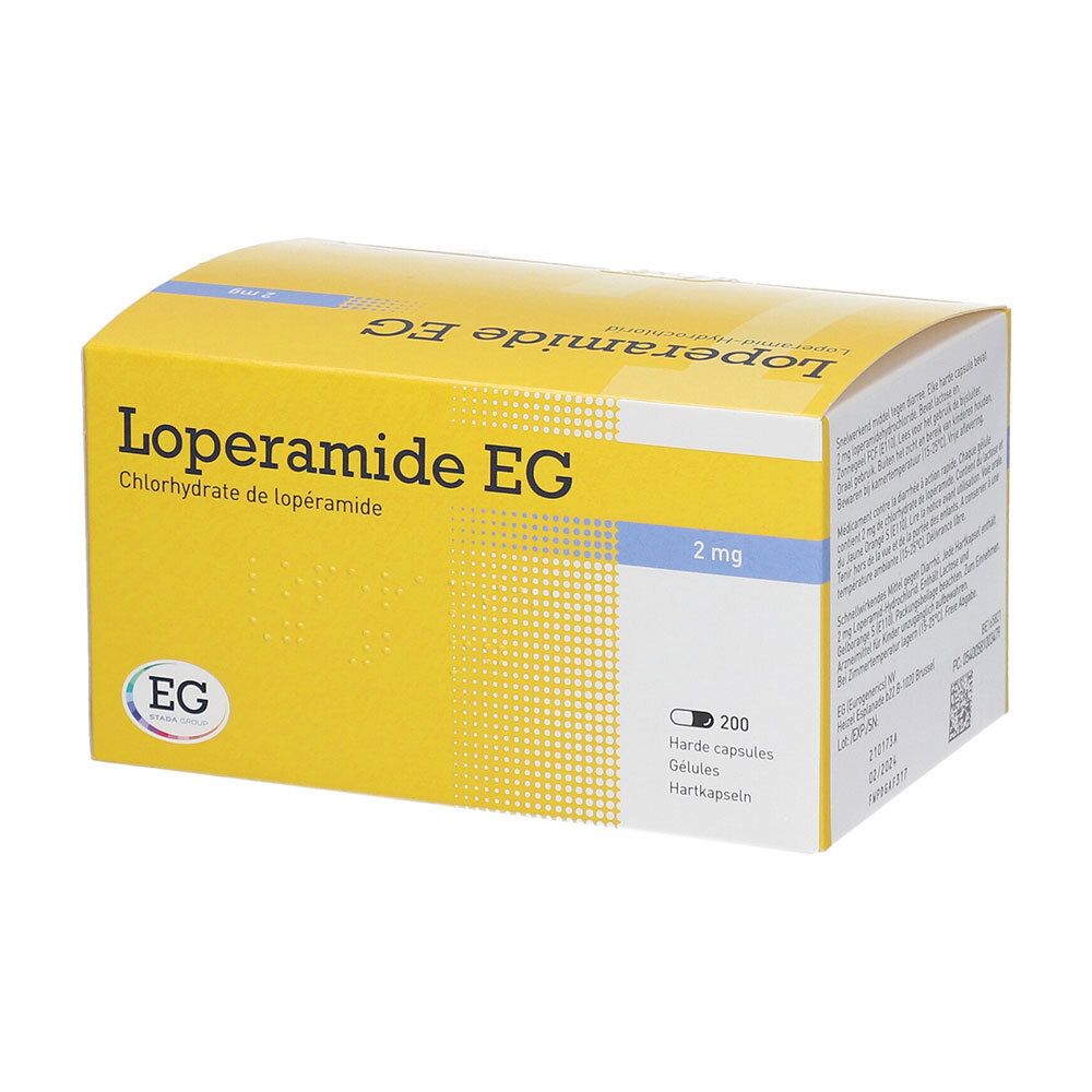 Loperamide EG 2 mg | Anti-Diarrhéique à Action Rapide