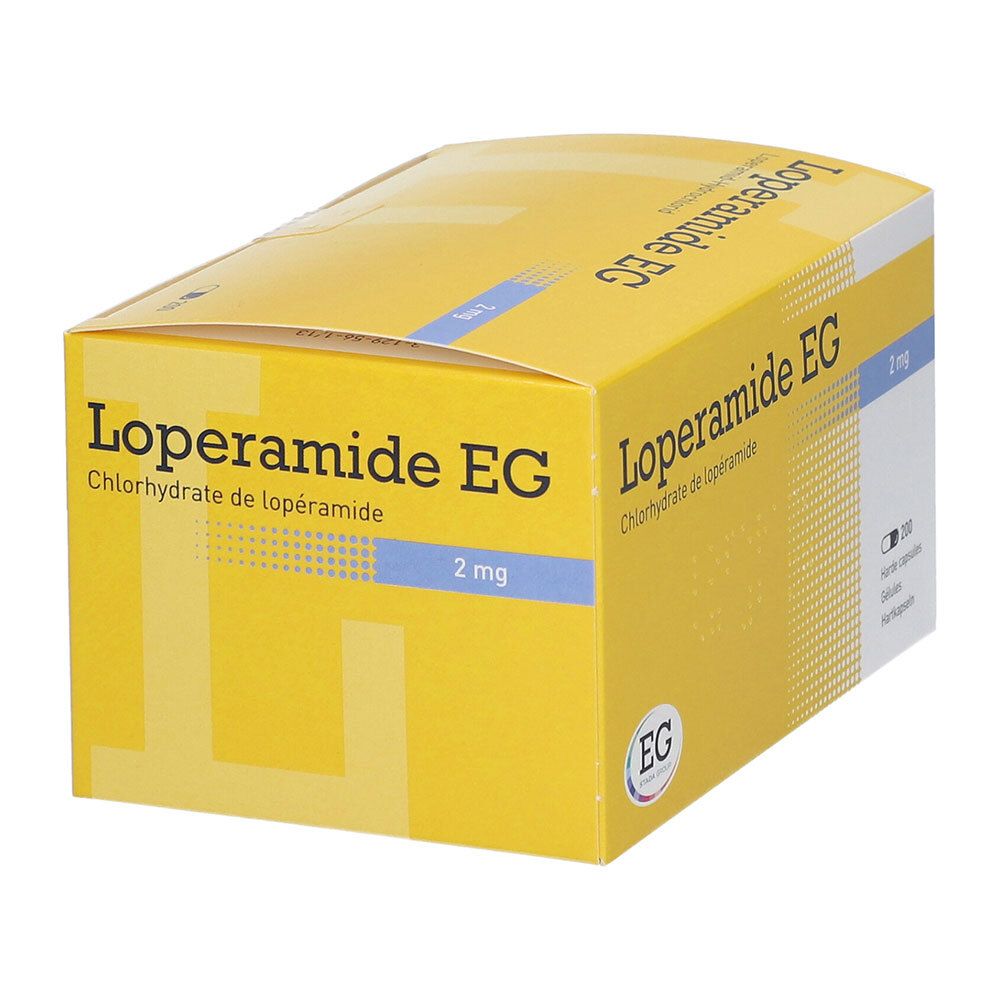 Loperamide EG 2 mg | Anti-Diarrhéique à Action Rapide