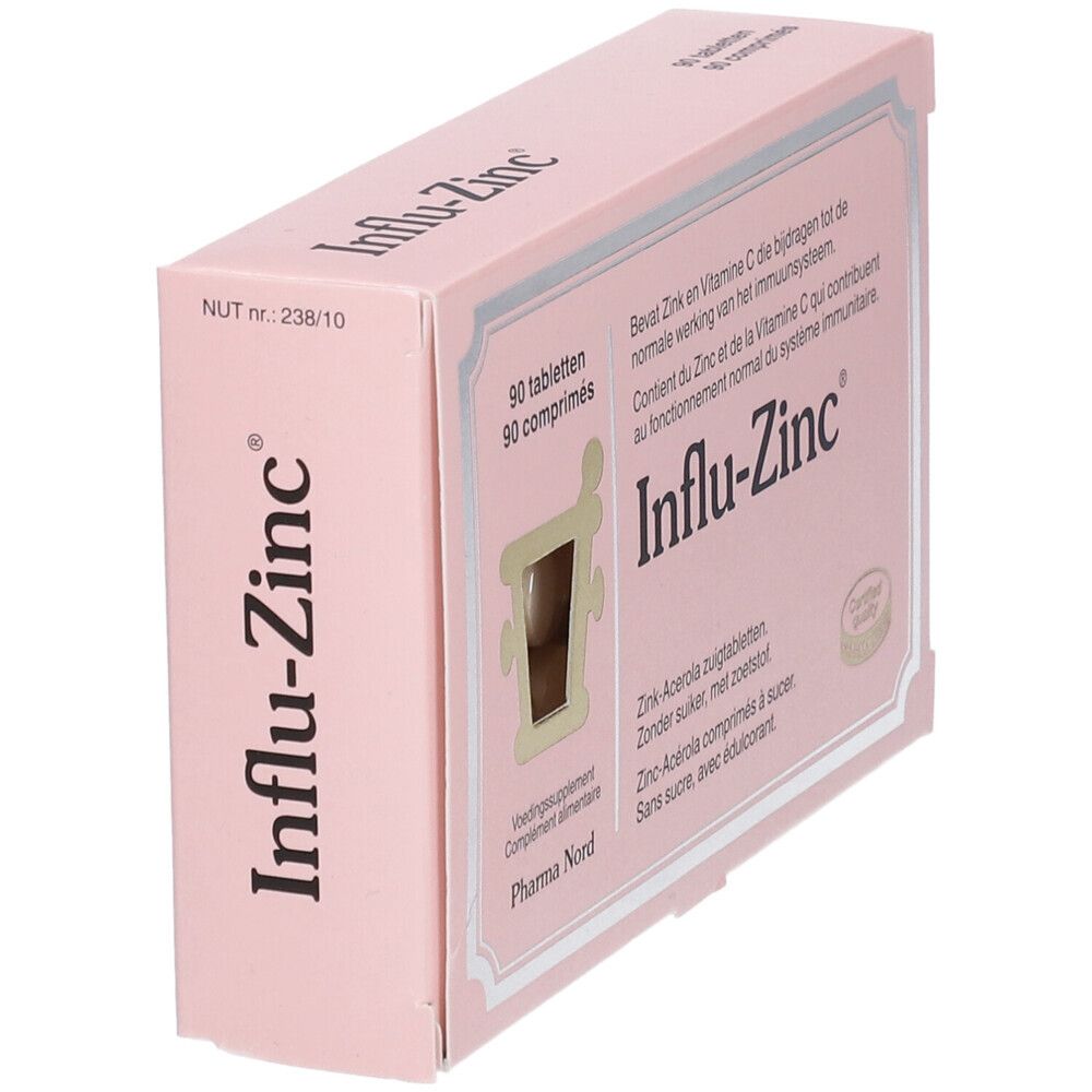 Pharma Nord Influ-Zinc | vitamine C + zink | Immuunsysteem