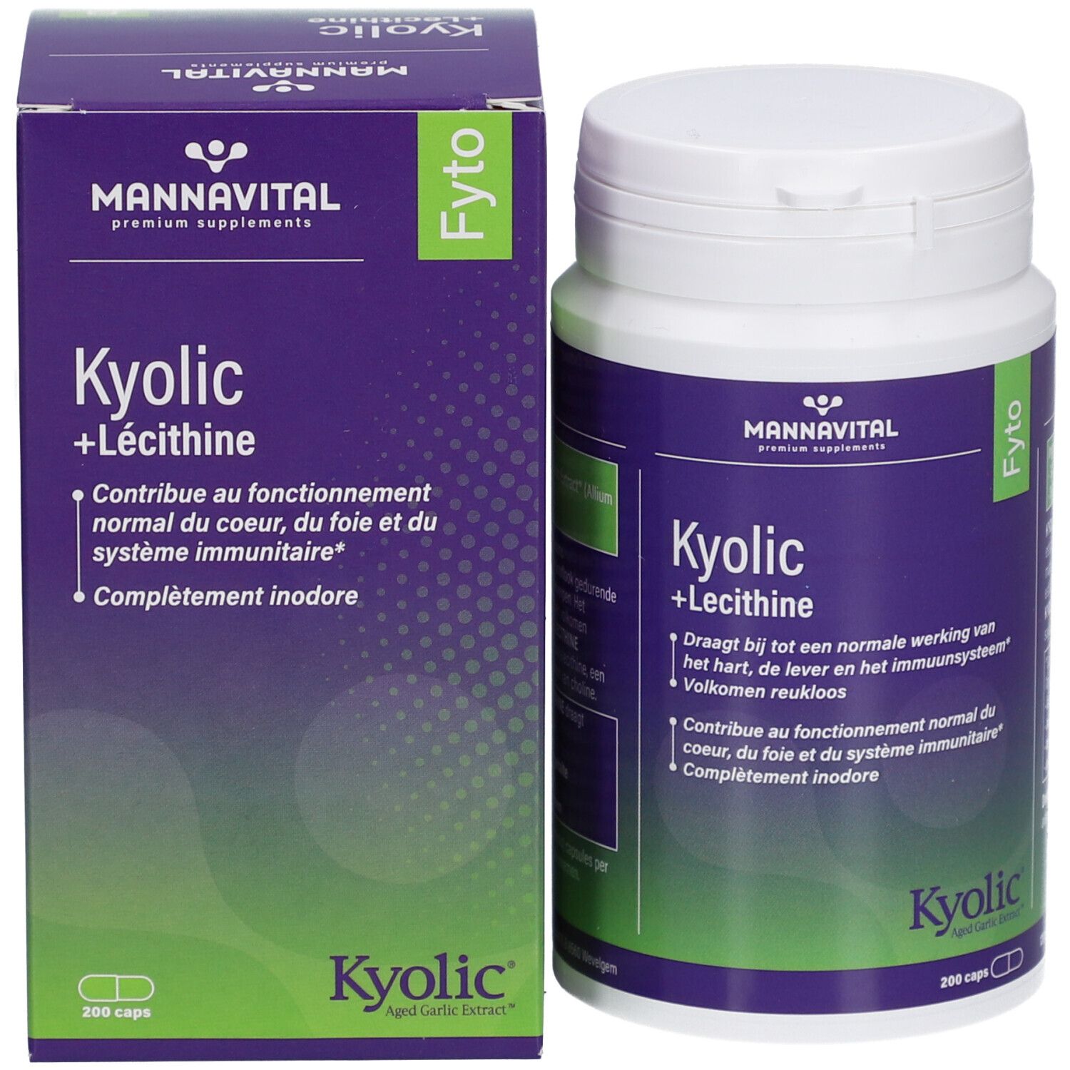 Mannavital Kyolic + Lecithine