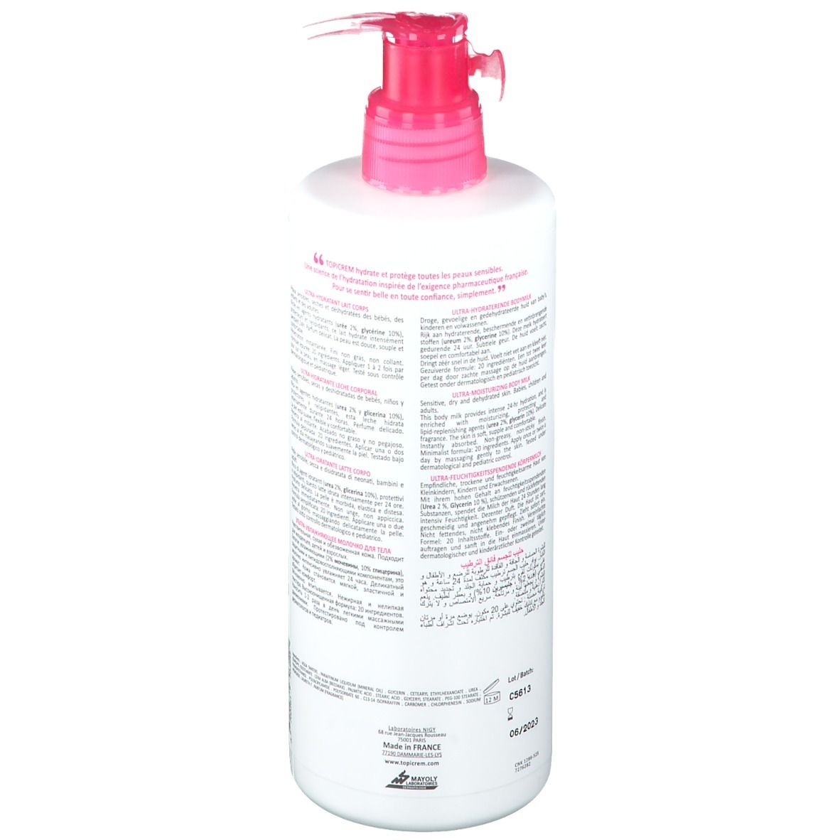 Topicrem Ultra Hydratant Lait Corps