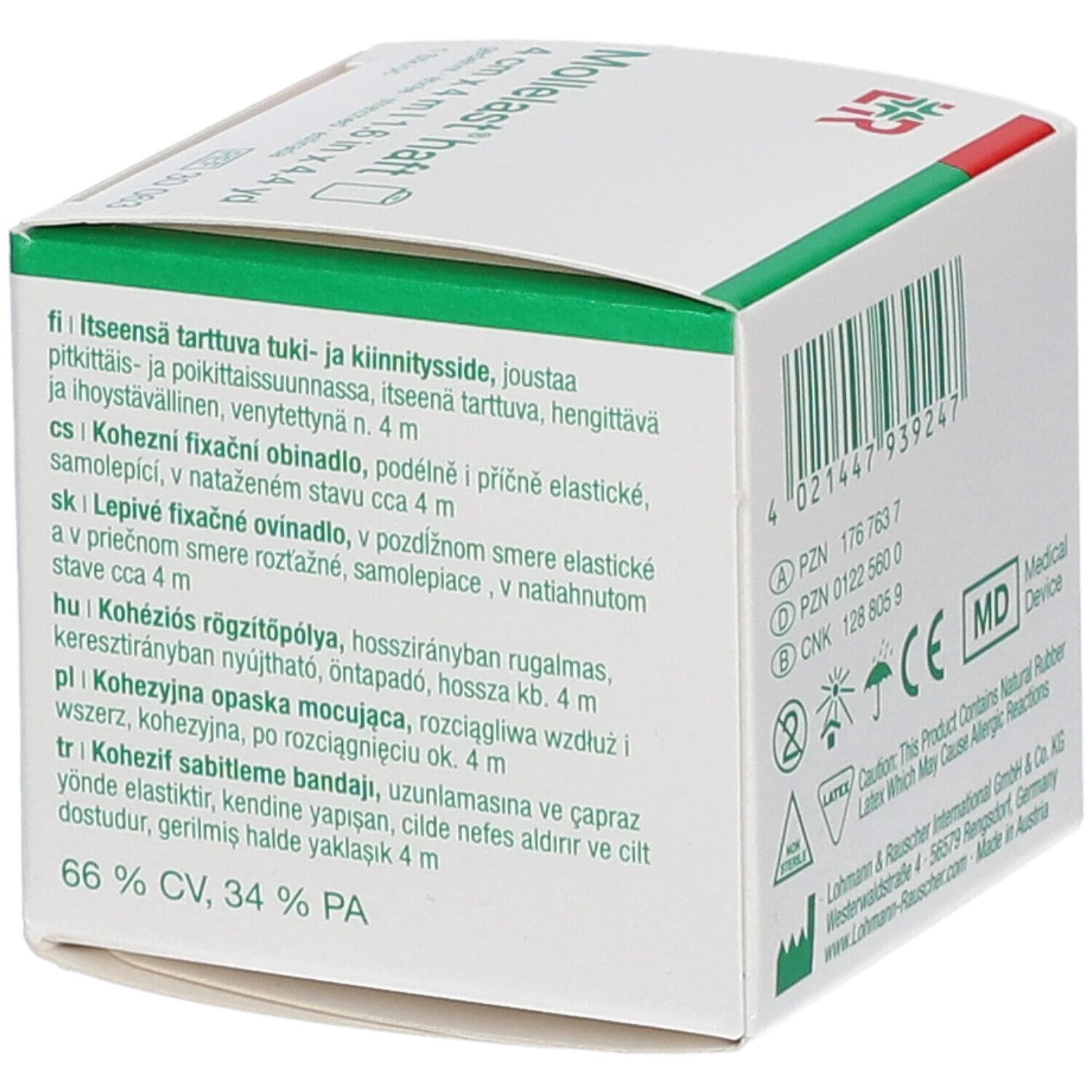 Mollelast Haft 4cm x 4m 30063