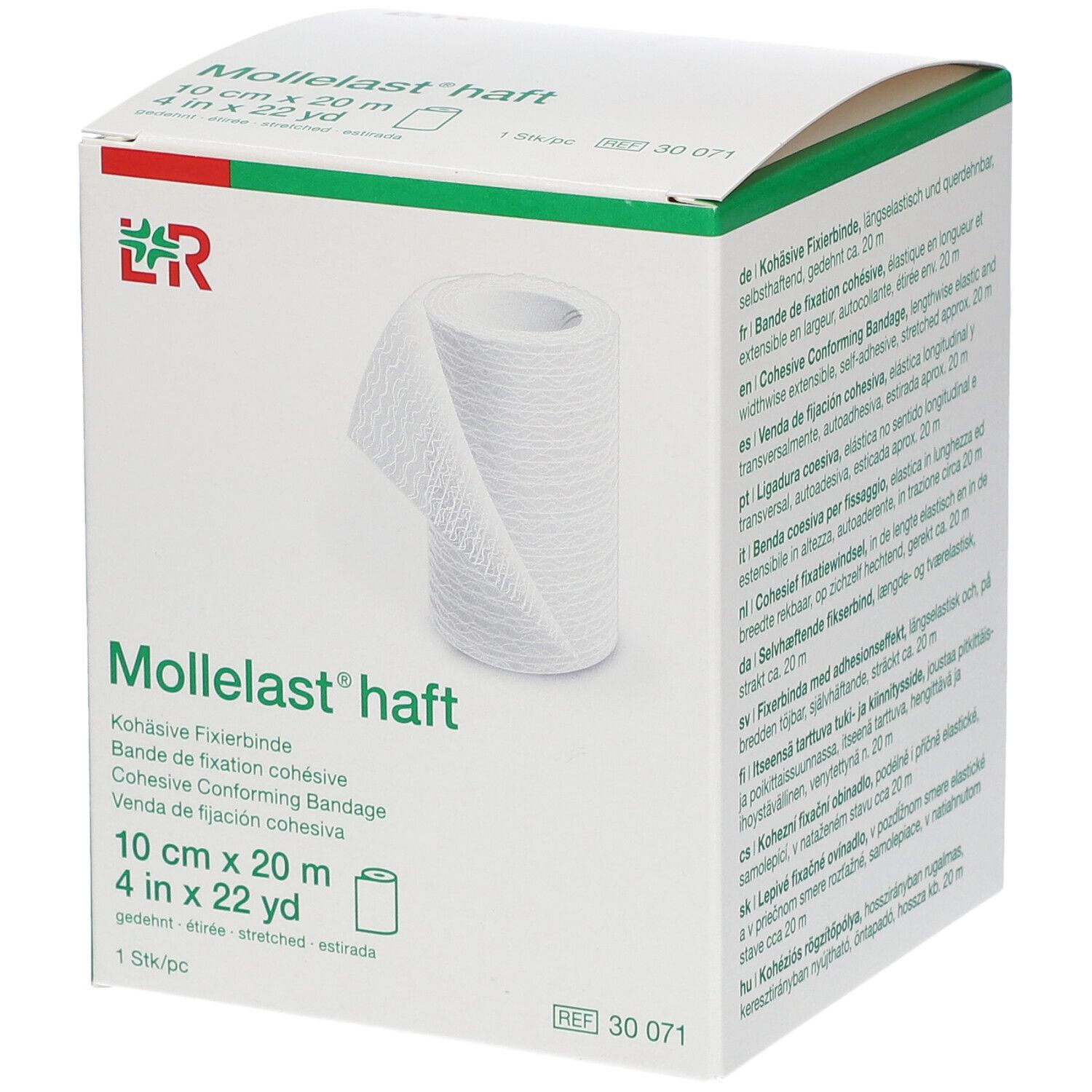 Mollelast Haft Bande Elastique ADH 10cm x 20m