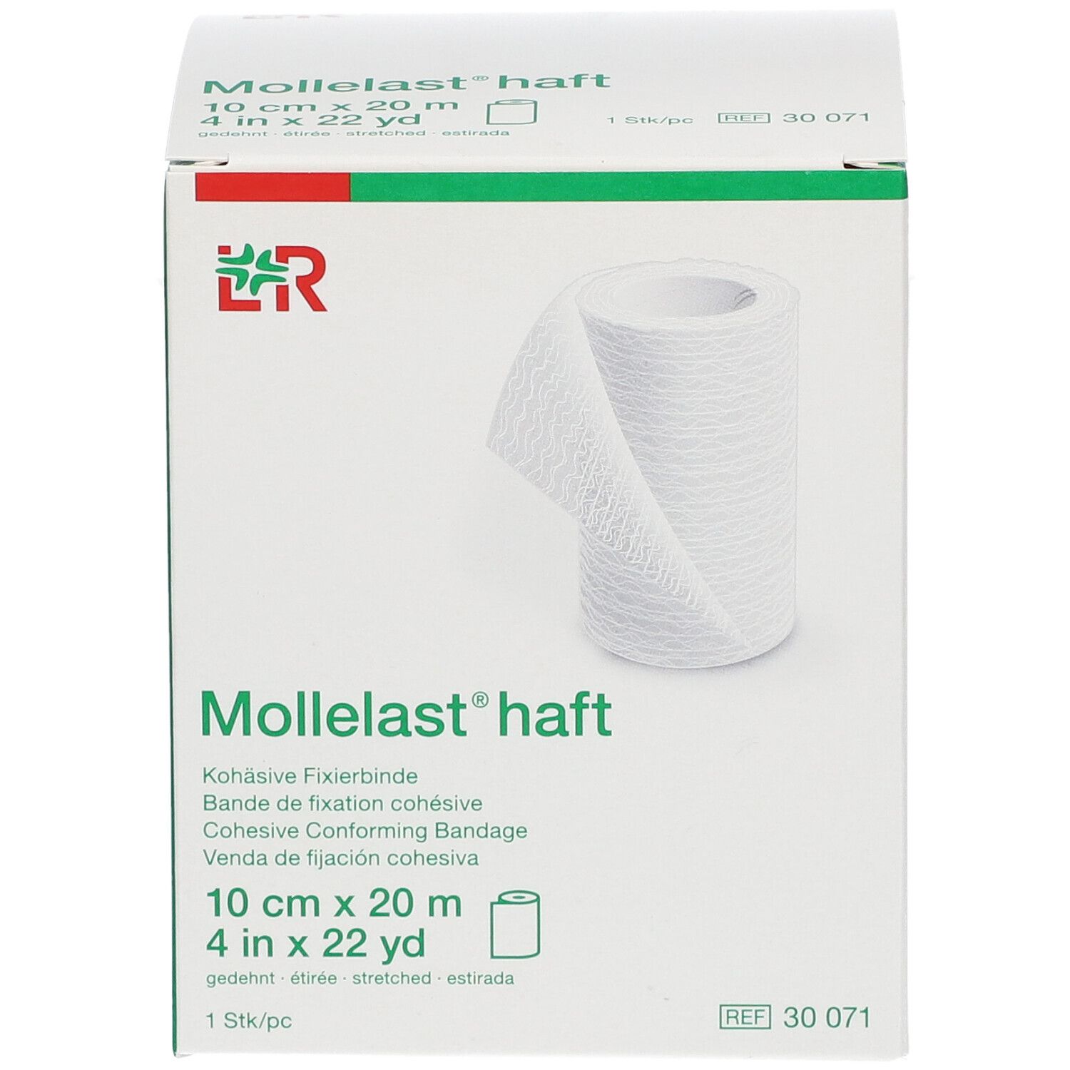 Mollelast Haft Bande Elastique ADH 10cm x 20m