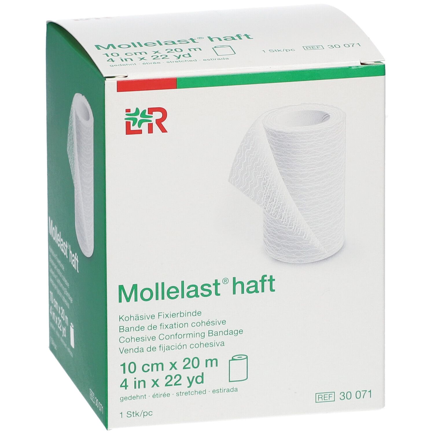 Mollelast Haft Bande Elastique ADH 10cm x 20m