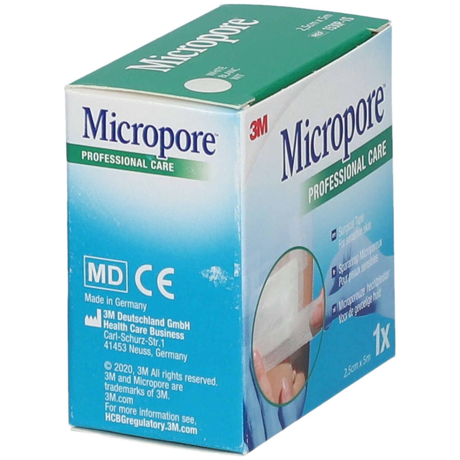 3M Micropore Surgical Tape 2,5cm x 5m 1530/2B
