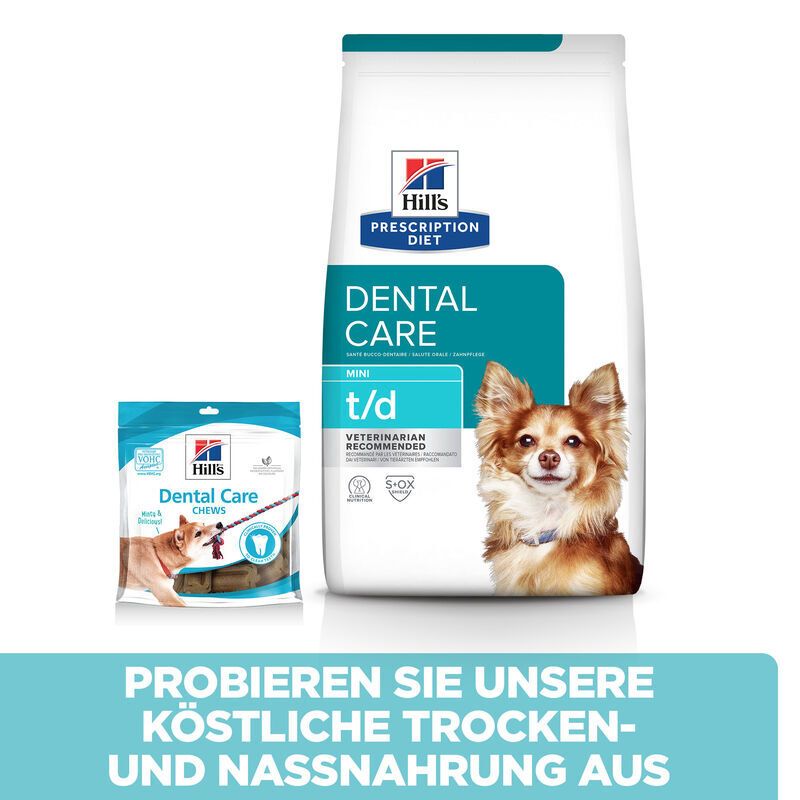 Hill's Prescription Diet Canine T/D Dental Care Mini Hond