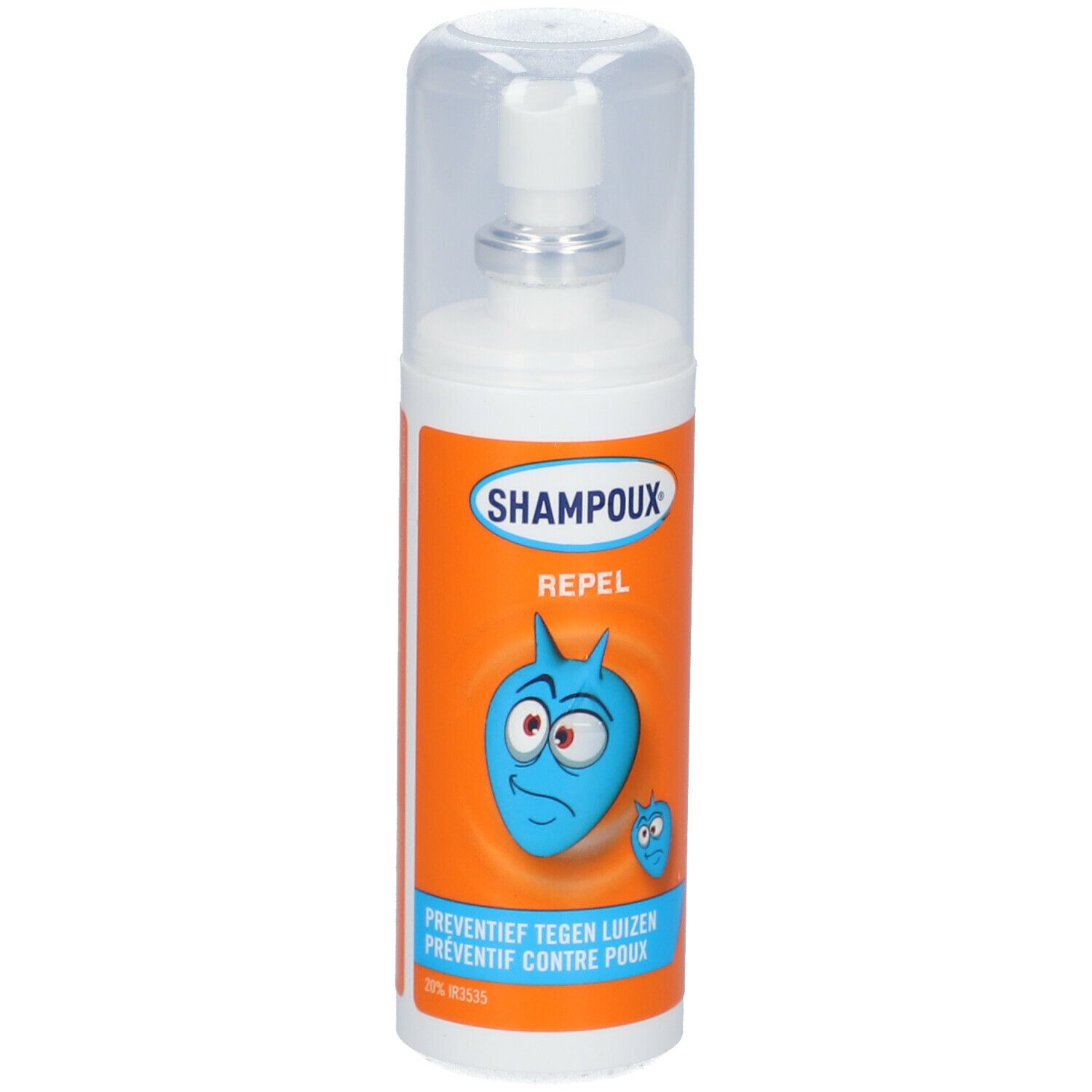 Shampoux Repel Anti-Poux & Lentes Spray Préventif Sans Rinçage