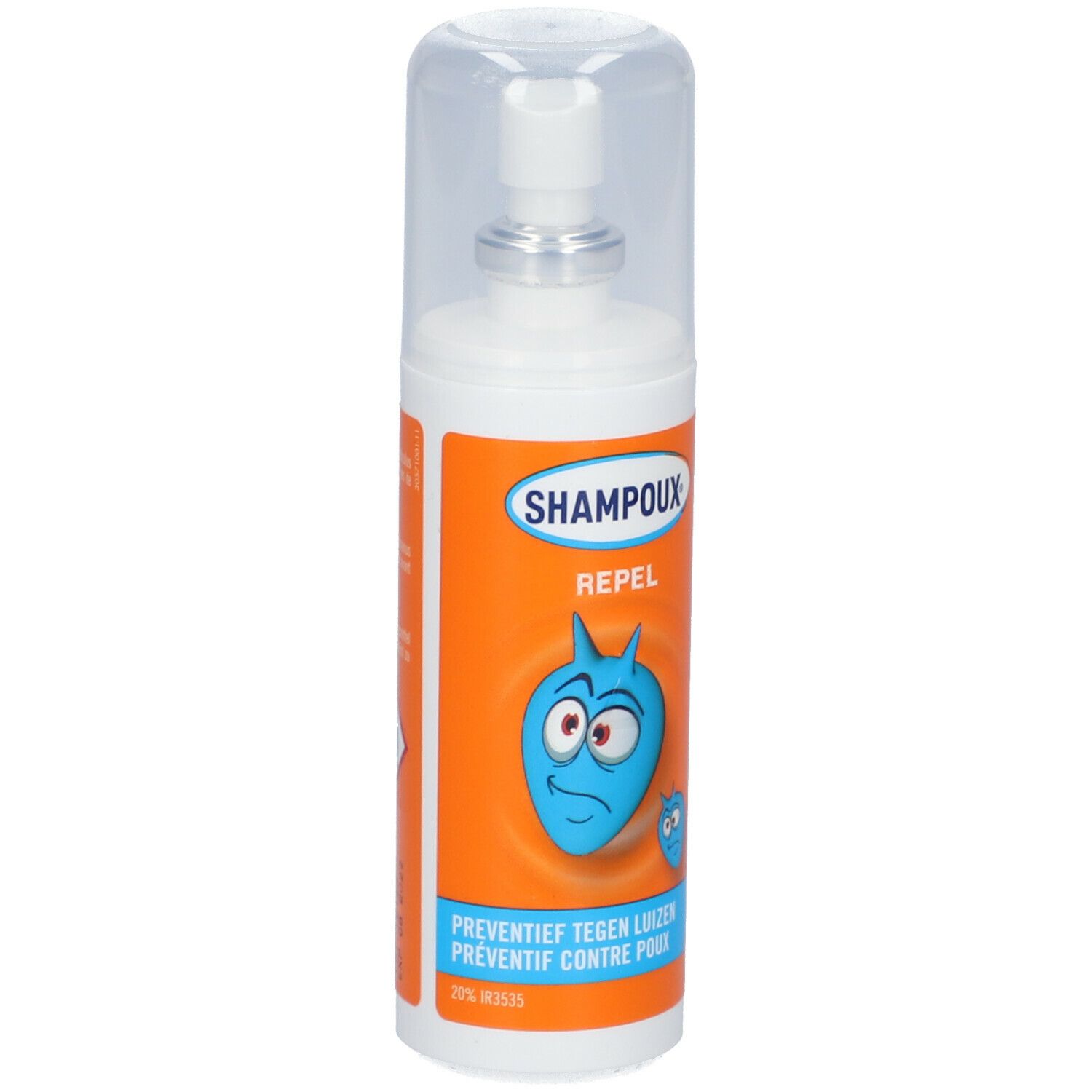 Shampoux Repel Anti-Poux & Lentes Spray Préventif Sans Rinçage