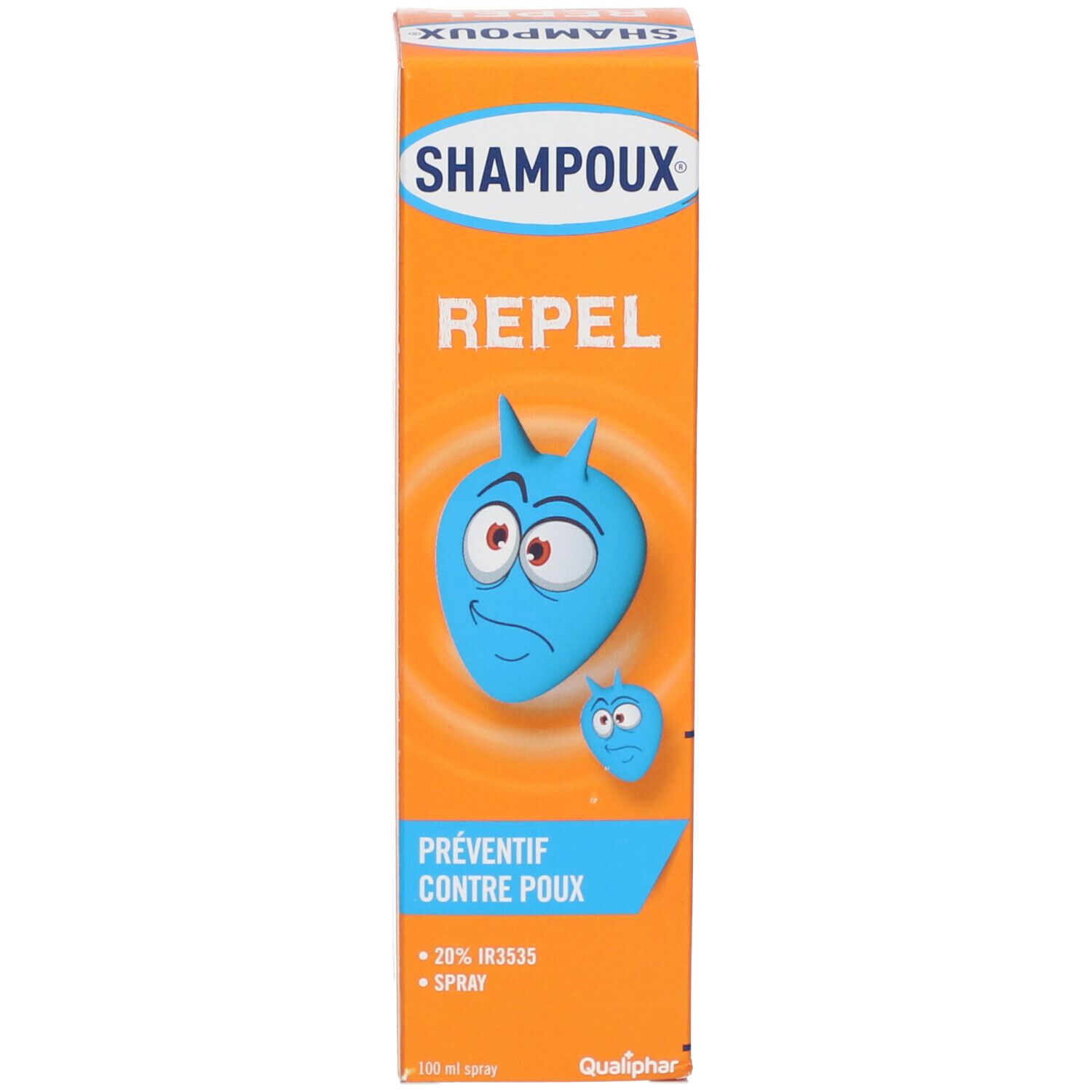 Shampoux Repel Anti-Poux & Lentes Spray Préventif Sans Rinçage