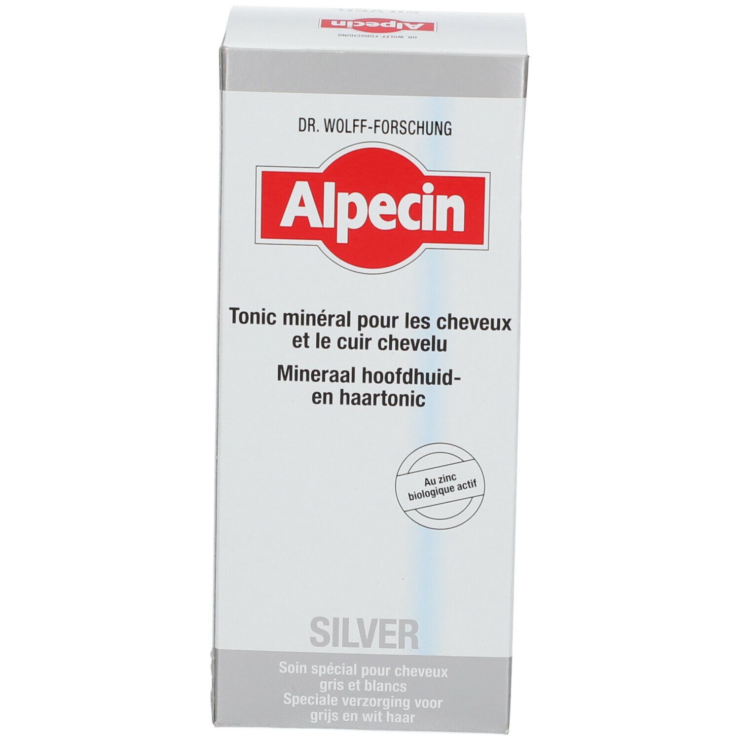 Alpecin Silver Tonic Minéral pour les Cheveux et le Cuir Chevelu