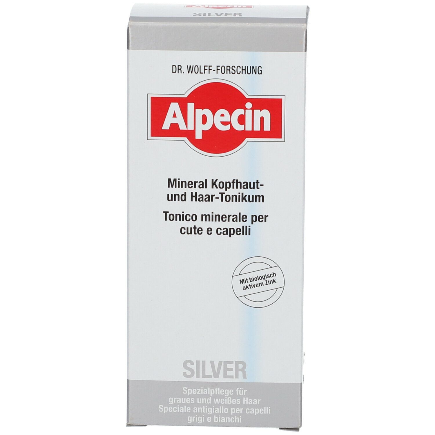 Alpecin Silver Tonic Minéral pour les Cheveux et le Cuir Chevelu