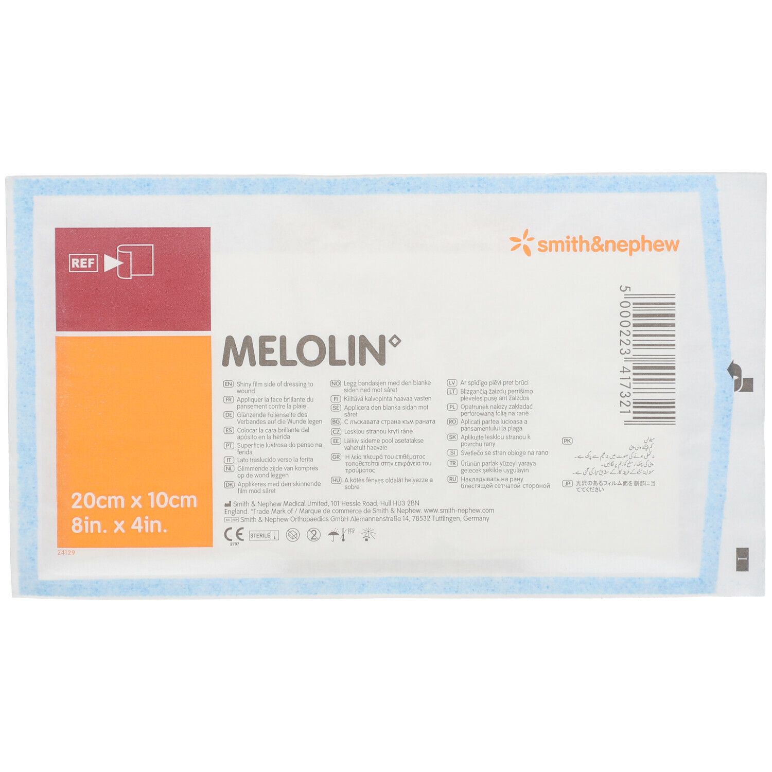 Melolin Compresse Stérile 10cm x 20cm