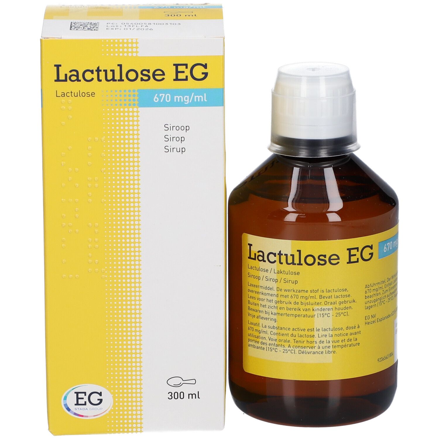 Lactulose EG 670 mg/ml | Laxatif