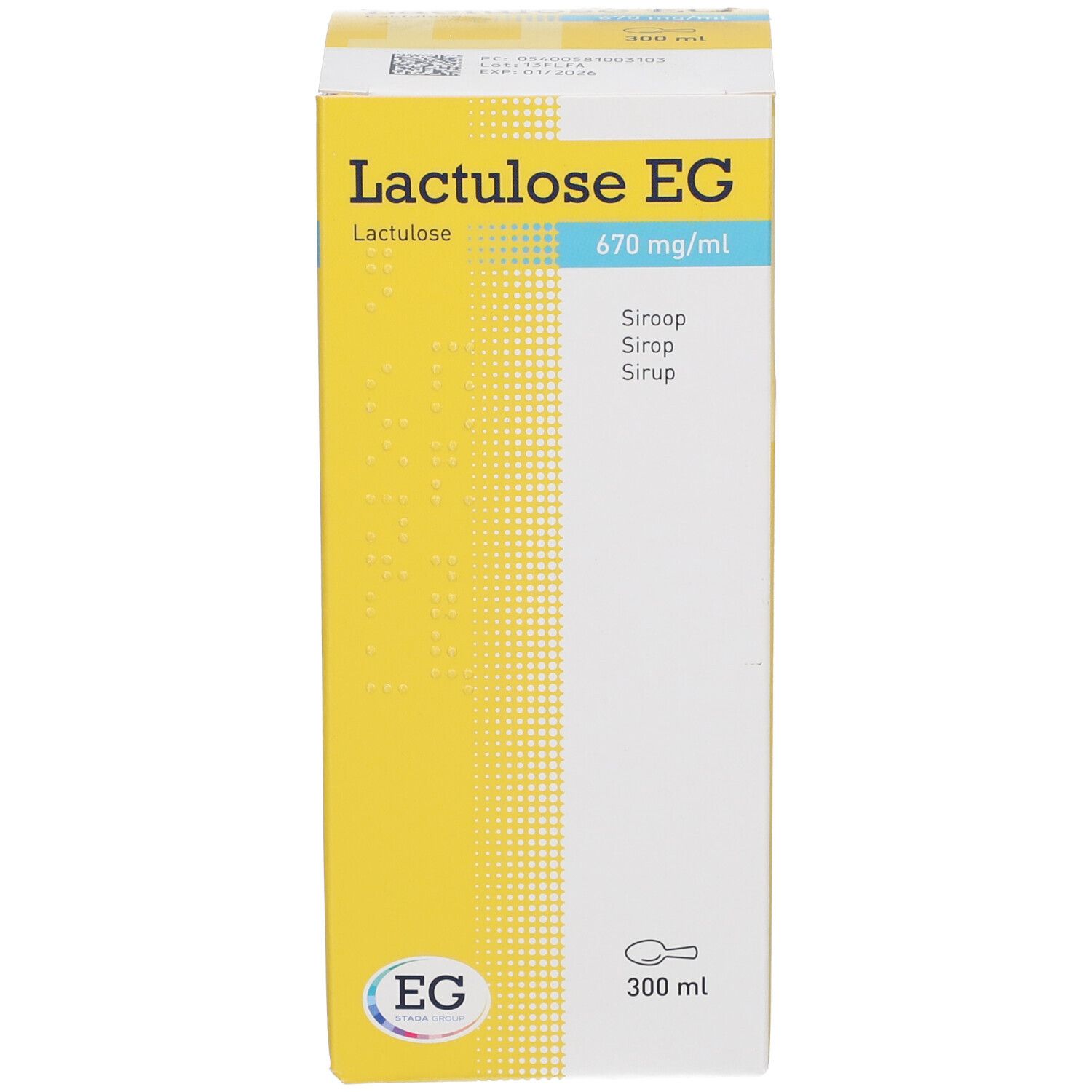 Lactulose EG 670 mg/ml | Laxeermiddel