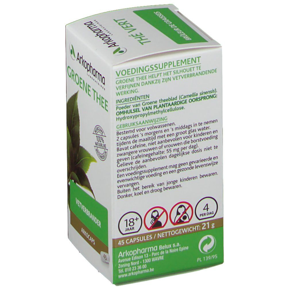 Arkogelules Groene Thee Plantaardig