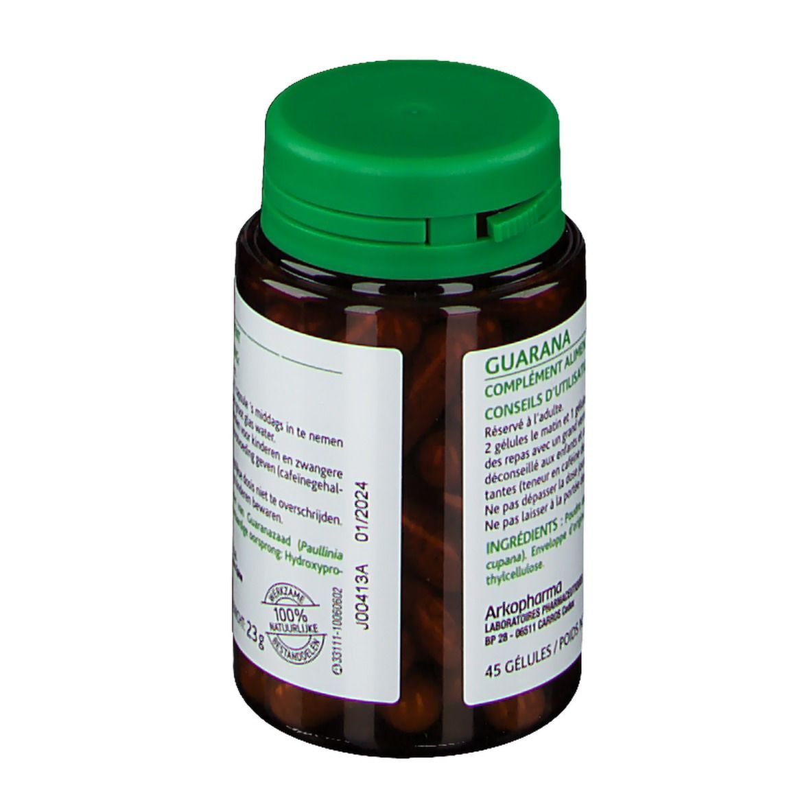 Arkocaps Guarana Capsules Végétales