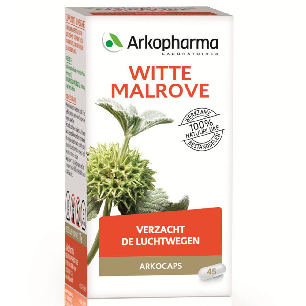Arkocaps Witte Malrove Plantaardig