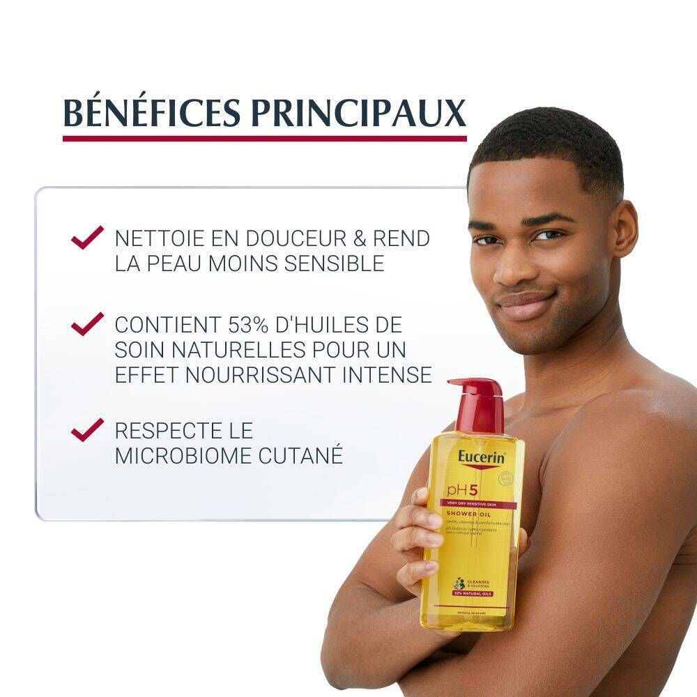 Eucerin pH5 Huile de Douche Peau Sèche et Sensible