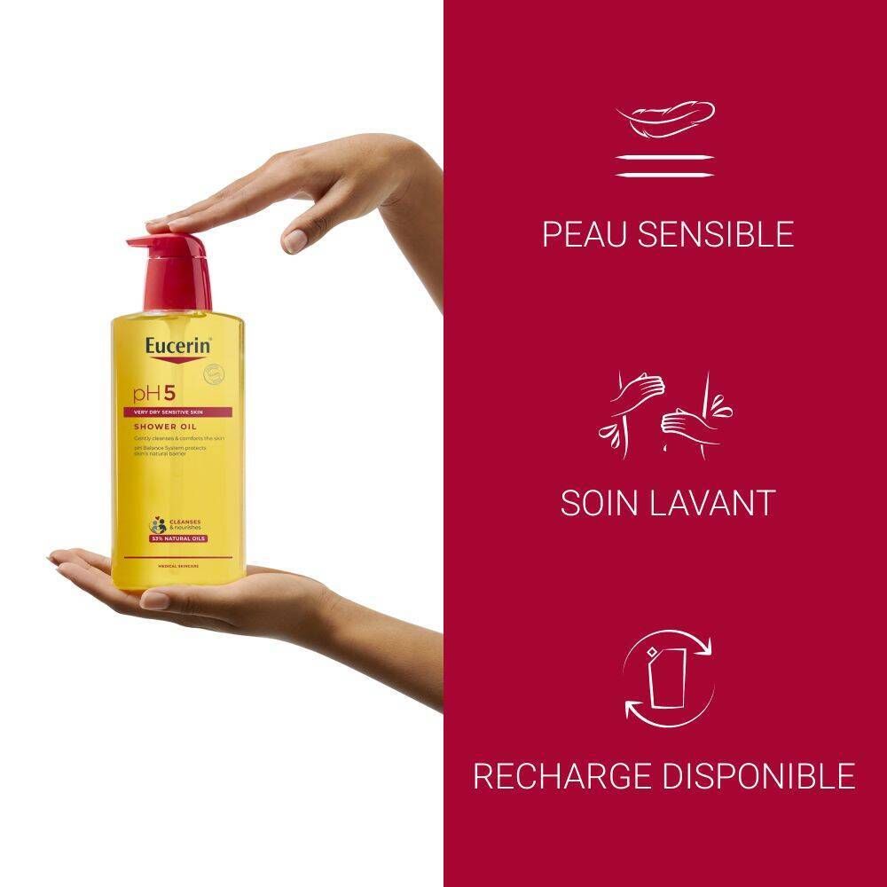 Eucerin pH5 Huile de Douche Peau Sèche et Sensible