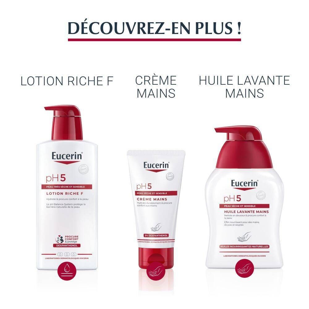 Eucerin pH5 Huile de Douche Peau Sèche et Sensible