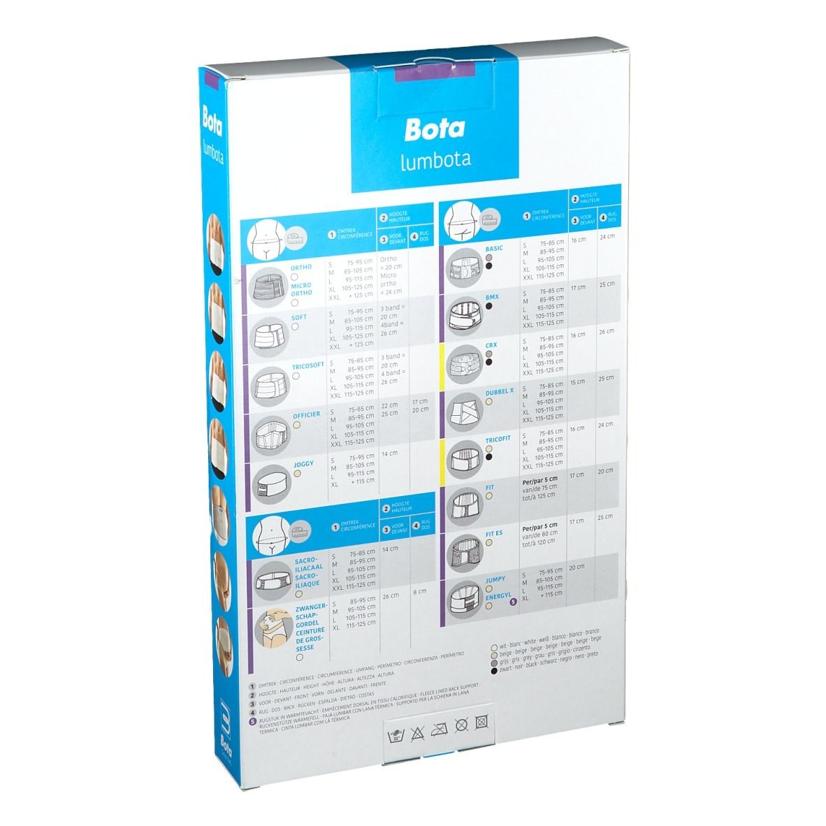 Bota Lumbota Tricosoft 3 Banden Wit Extra Extra Large