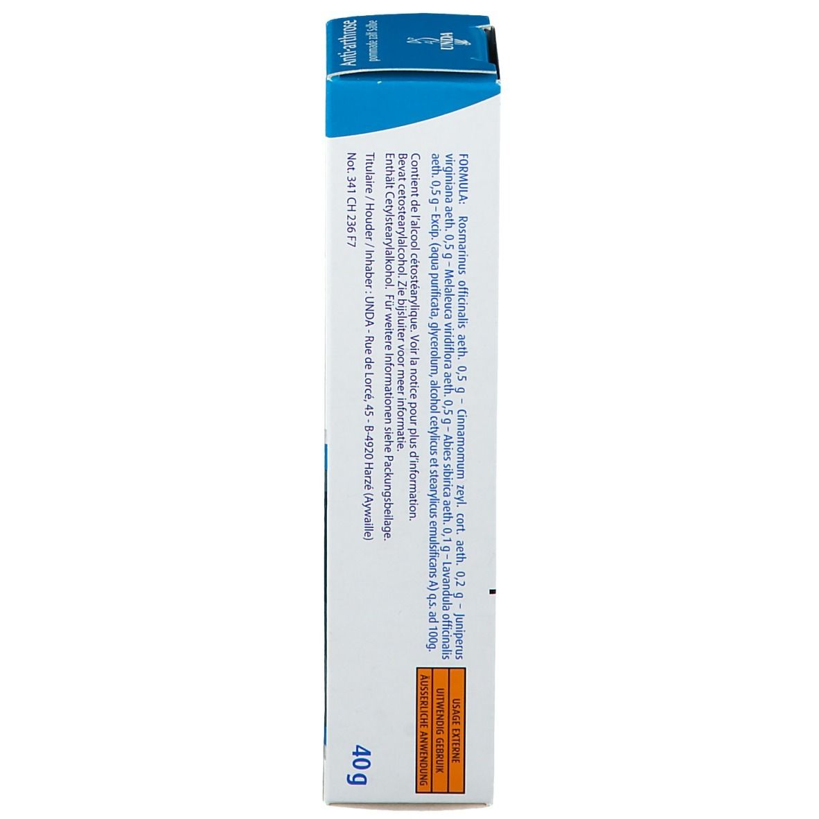 Unda Drain Anti-Arthrose Pommade