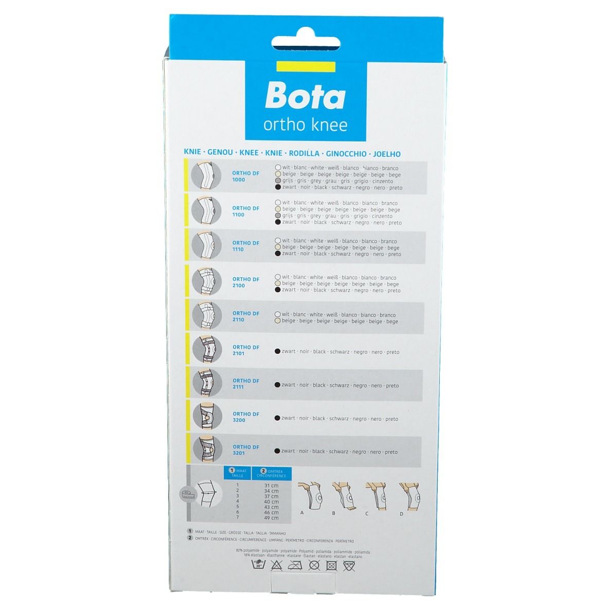 Bota Ortho DF 1000 Noir Taille 2