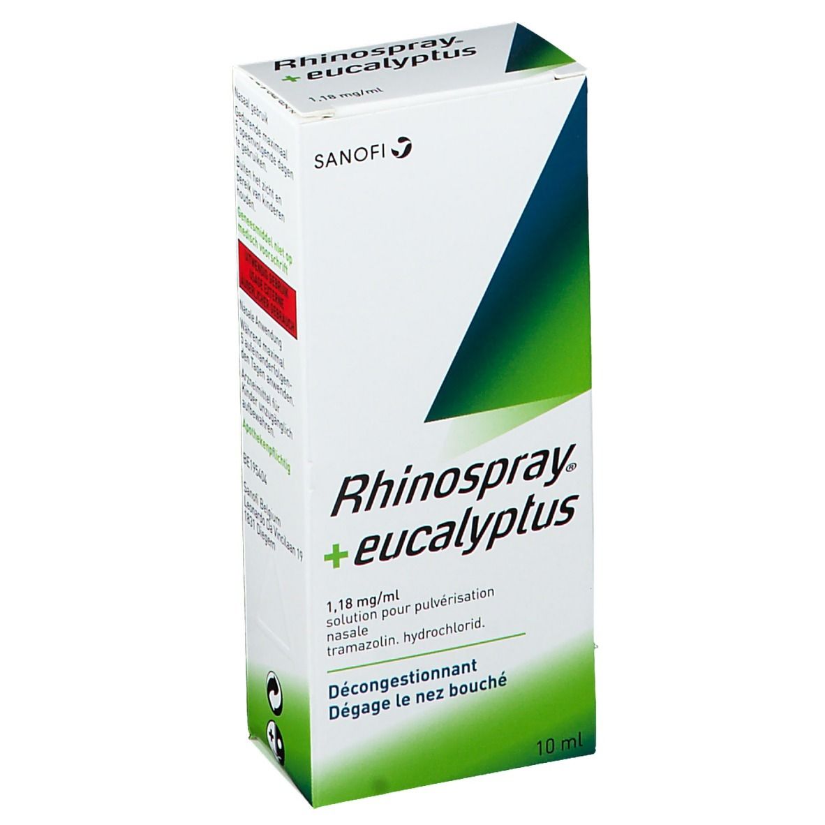 Rhinospray Tramazoline Arôme Eucalyptus 1,18 mg/ml - Nez Bouché