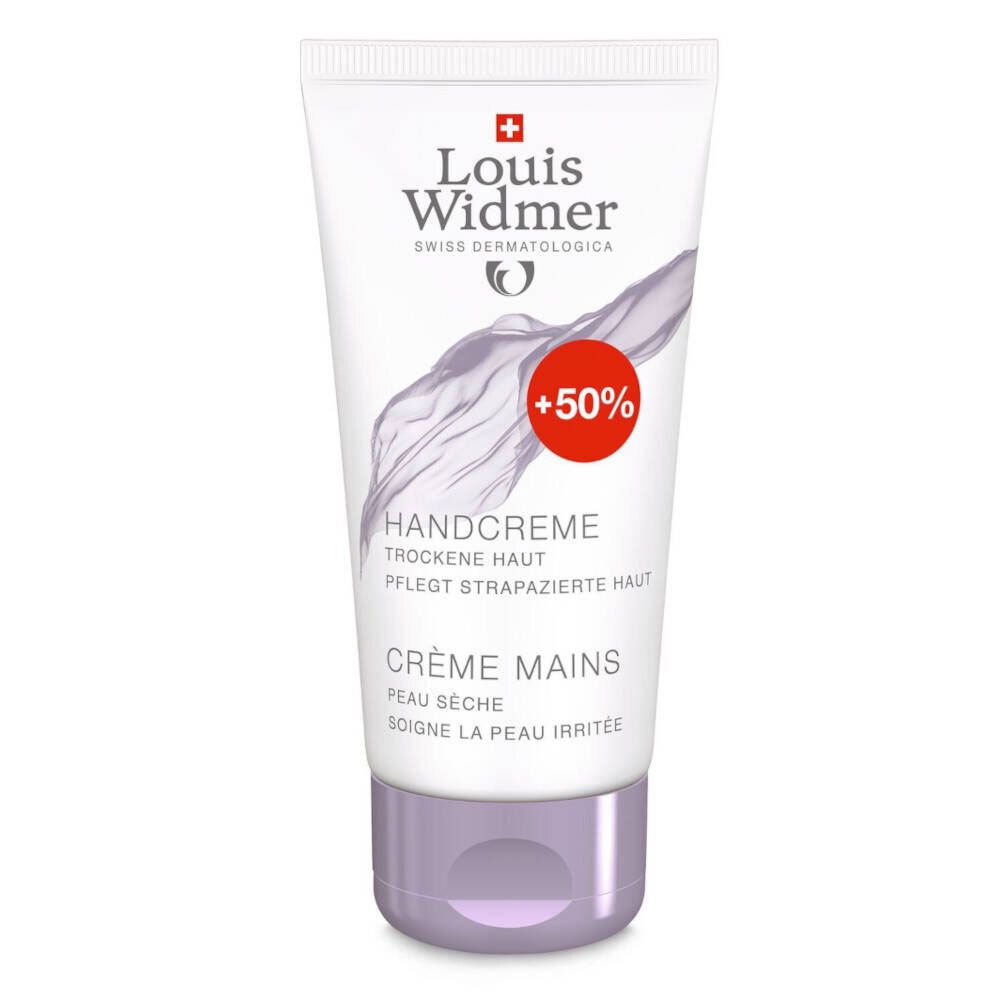 Louis Widmer Handcrème Licht Geparfumeerd + 25 ml GRATIS
